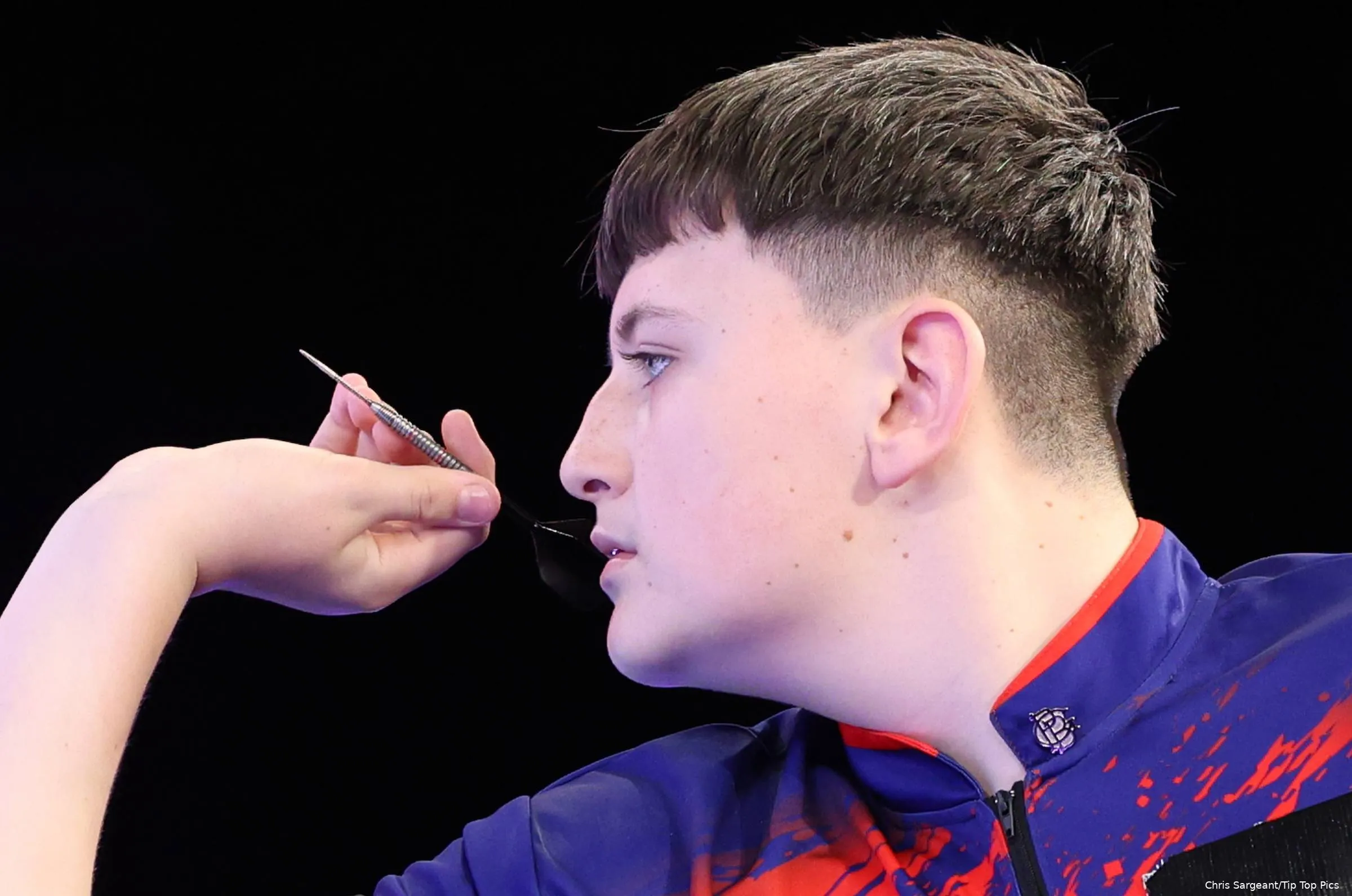 Mitchell Lawrie en route to victory at Lakeside