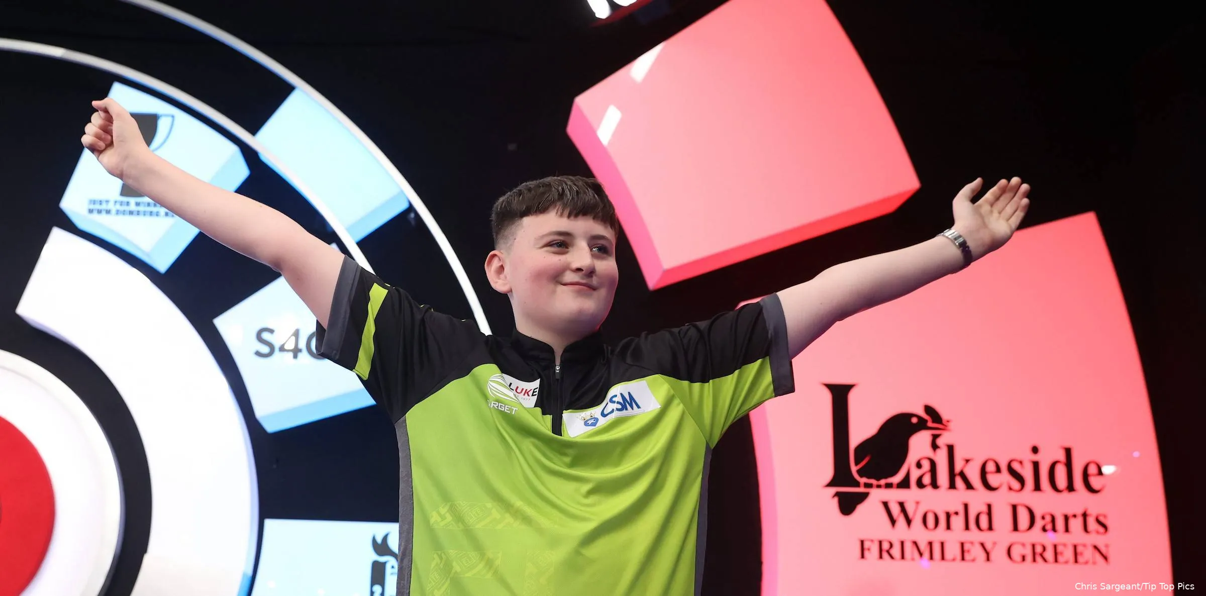 15-year-old Mitchell Lawrie has impressed at the 2025 WDF World Championship