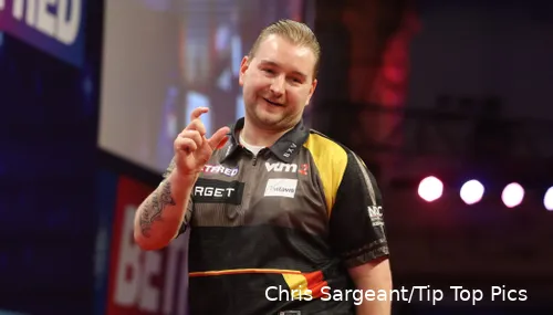 Dimitri Van den Bergh reached at least the quarter-finals four times in his five appearances at the World Matchplay