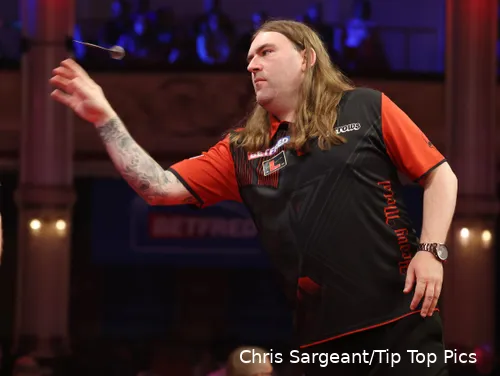 Ryan Searle in action