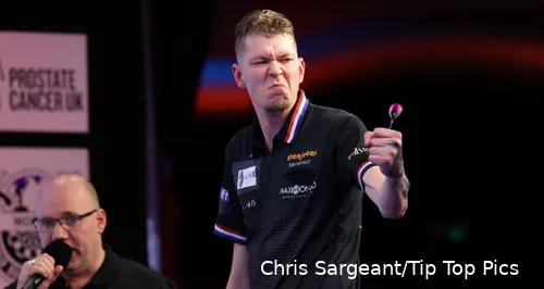 Jimmy van Schie fully lived up to his status as top seed at the WDF World Championship