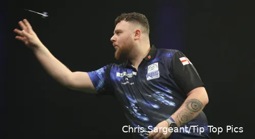 Josh Rock in Aktion bei der WM