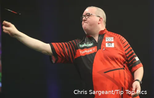 Stephen Bunting in Aktion