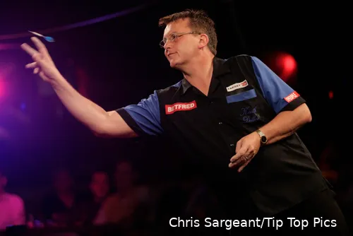 Keith Deller in actie