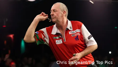 Wayne Warren in actie