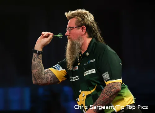 Simon Whitlock maakt zijn debuut op het senioren-WK
