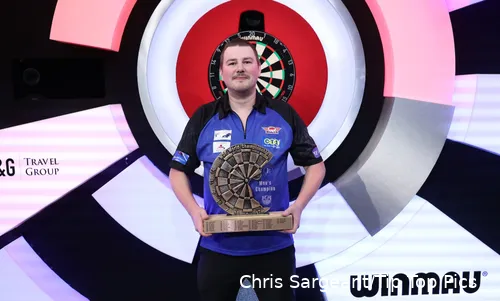 Andy Baetens won in 2023 het WDF-WK