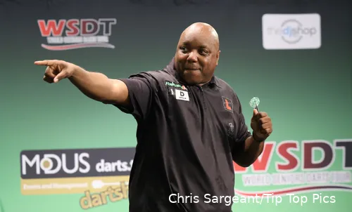 Leonard Gates had veel succes op de WDST