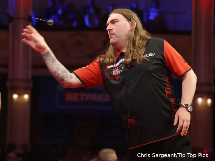 Ryan Searle in action