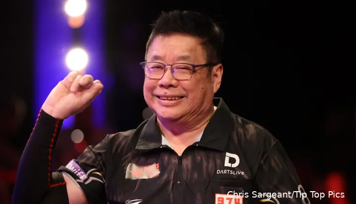 Paul Lim, the living legend - the 71-year-old "Singapore Slinger" is contesting his 28th World Darts Championship