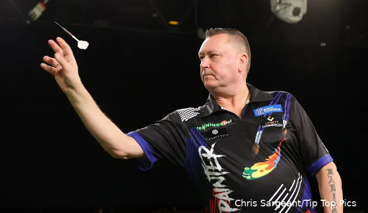 Painter ist zweimaliger Halbfinalist der World Seniors Darts Championship