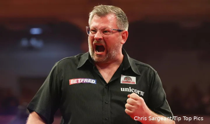 James Wade hat sich mit einer starken Matchplay-Performance auf Rang fünf der Weltrangliste katapultiert