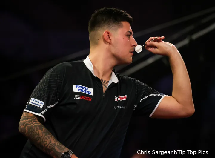 Ryan Meikle bood Luke Littler goed tegenstand op het afgelopen WK, maar verloor met 3-1 in sets van de tienersensatie