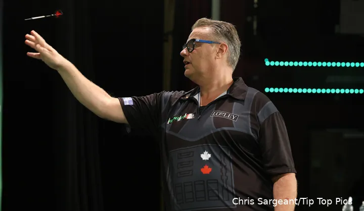 John Part versloeg Phil Taylor ooit in de finale van het PDC-WK in Circus Tavern