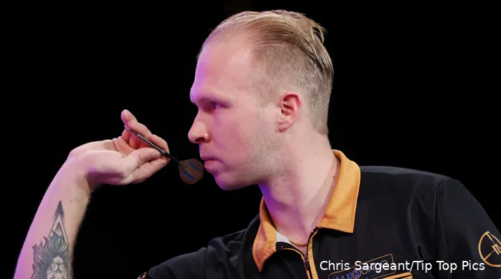 Dennie Olde Kalter in actie