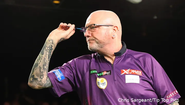 Andy Hamilton in actie