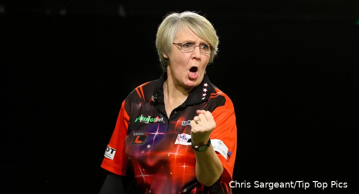 Lisa Ashton wist de Women's World Matchplay nog niet te winnen