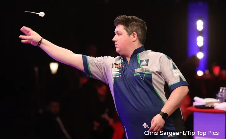 Shane McGuirk in actie op het voorbije WDF-WK