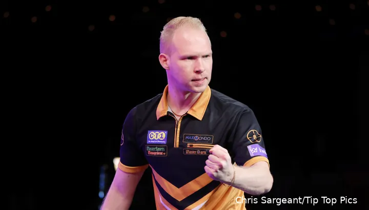 Dennie Olde Kalter bereikte de laatste 32 op Players Championship 25