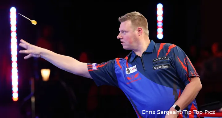 Jeffrey Sparidaans in actie