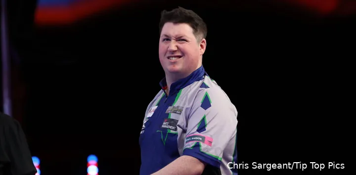 Shane McGuirk in actie op Lakeside