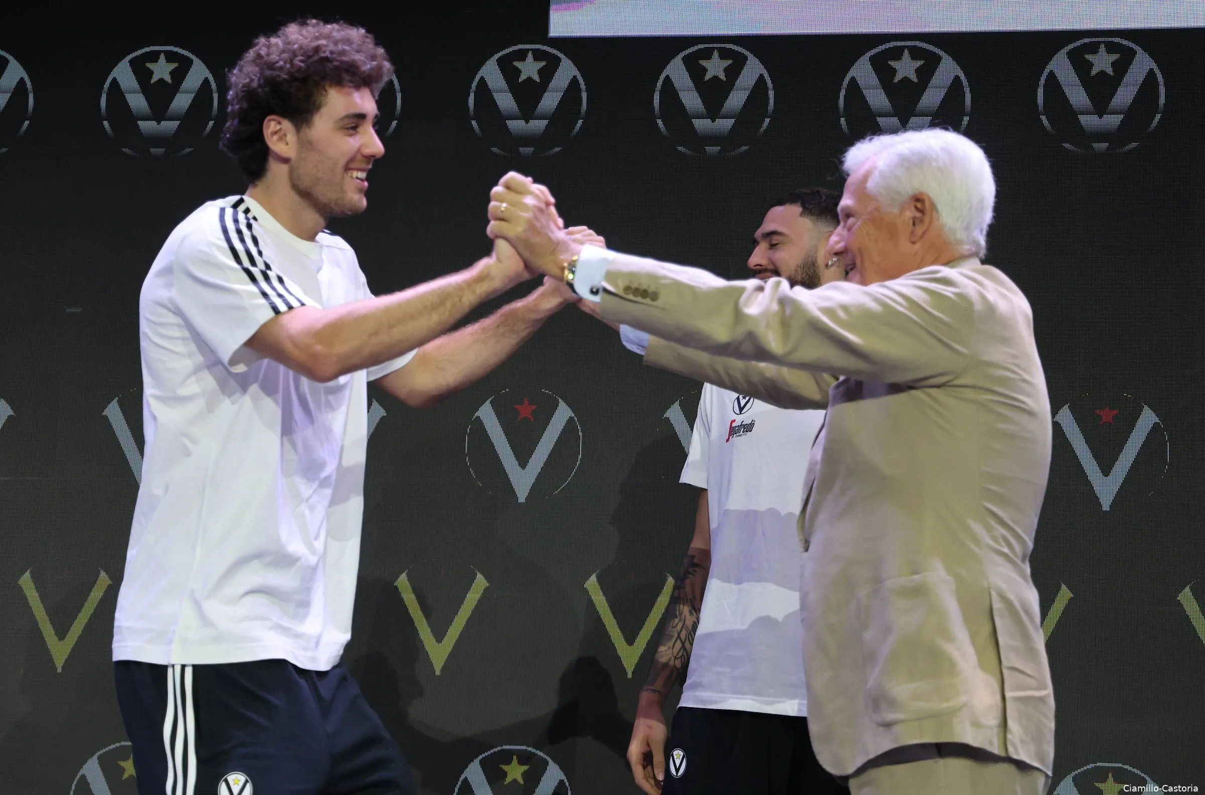 Alessandro Pajola e Massimo Zanetti