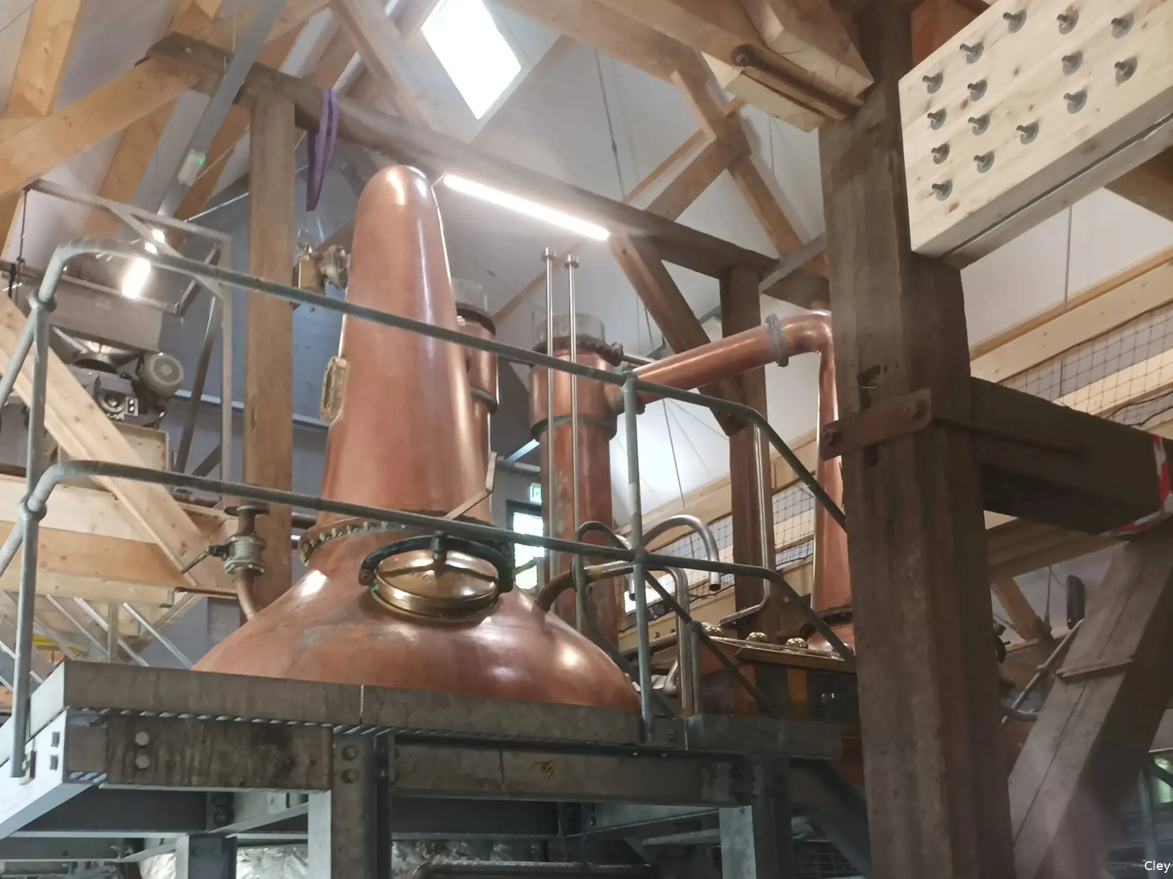 Cley Distillery ketels