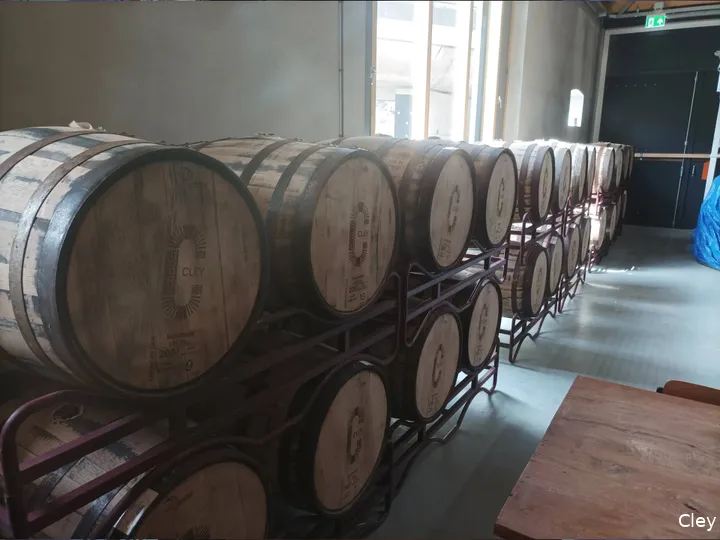 Cley Distillery casks