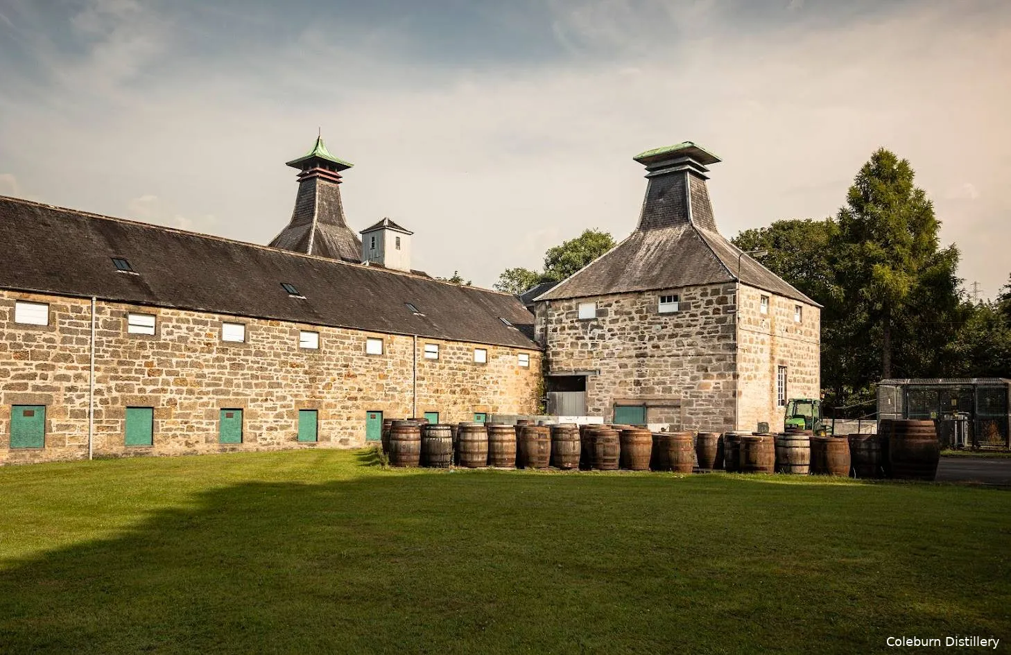 Scotch Whisky Coleburn Distillery Outside
