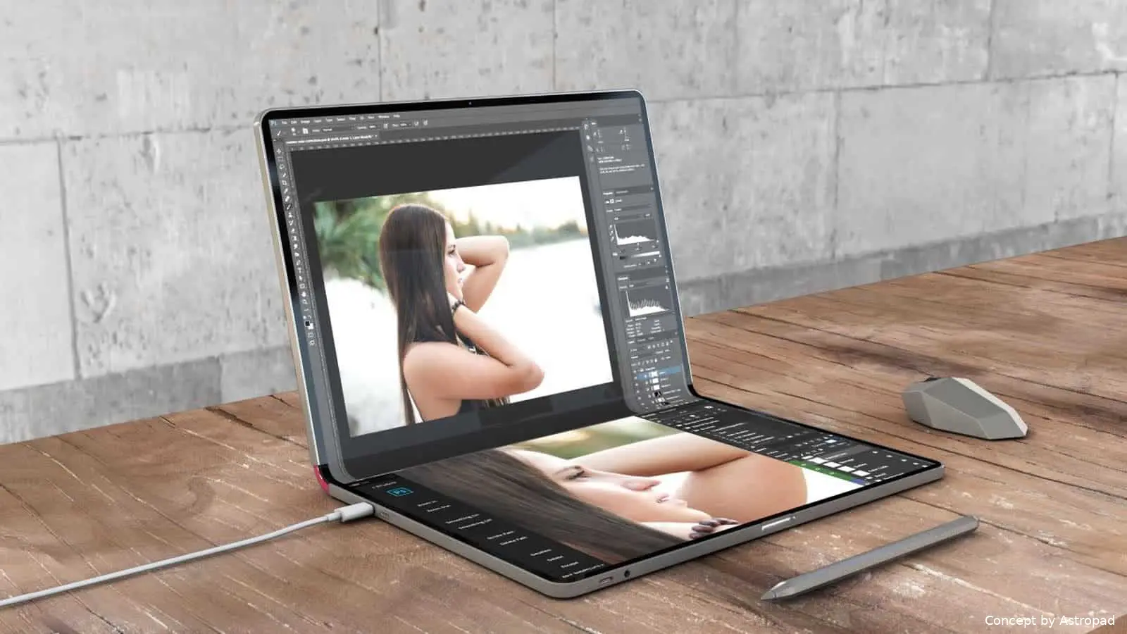 foldable macbook astropad