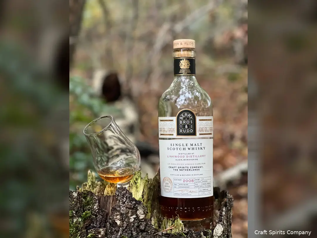 Craft Spirits Company Bery Bros Rudd single cask Linkwood