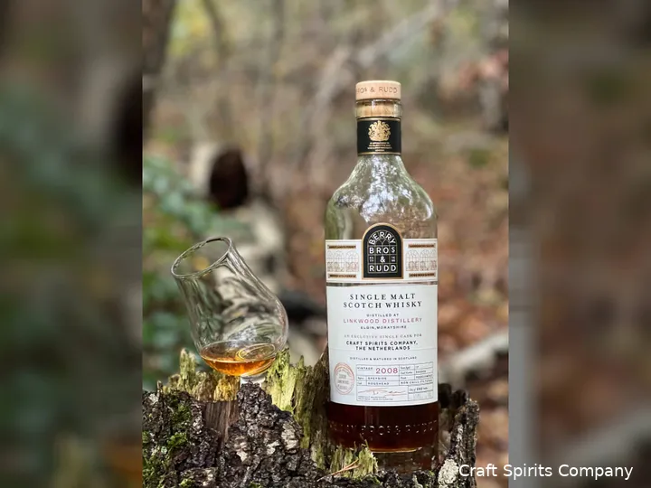 Craft Spirits Company Bery Bros Rudd single cask Linkwood