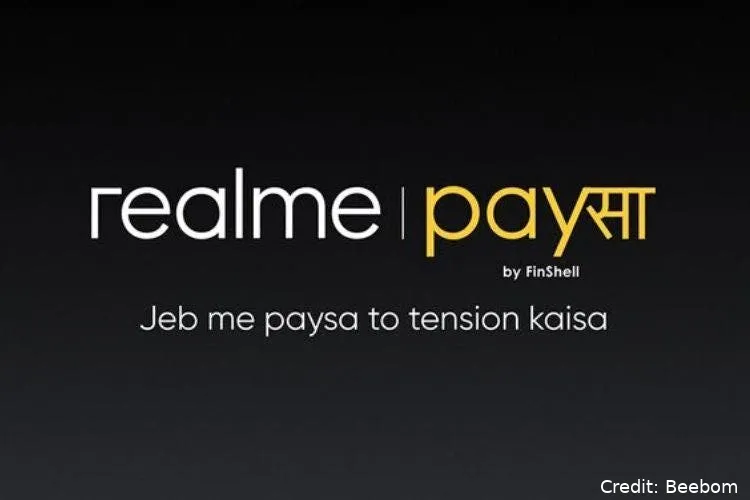 realme paysa launched to take on mi credit in india
