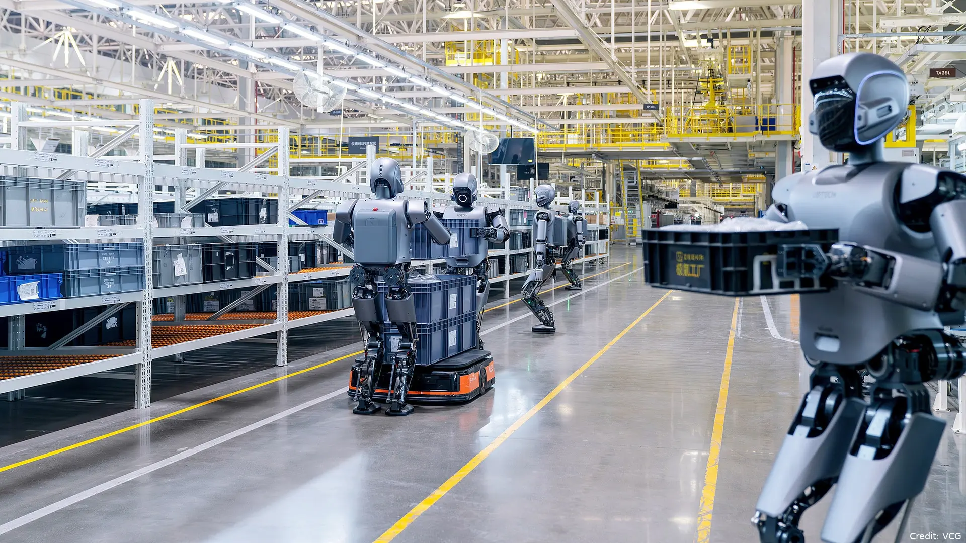 robot fabbrica cinese