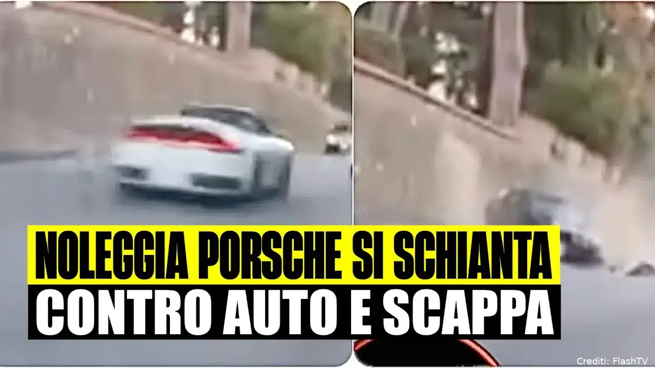 porsche incidente