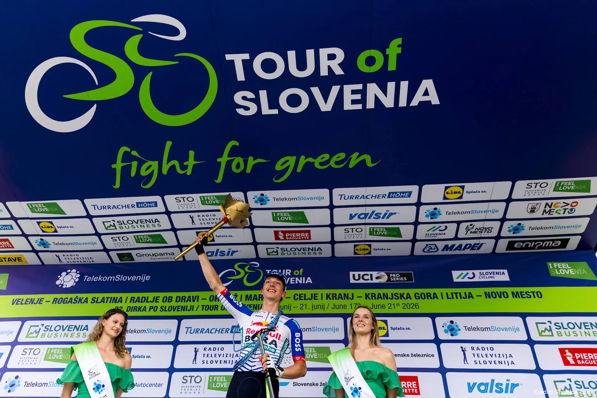 Florian Lipowitz at the 2026 Tour of Slovenia