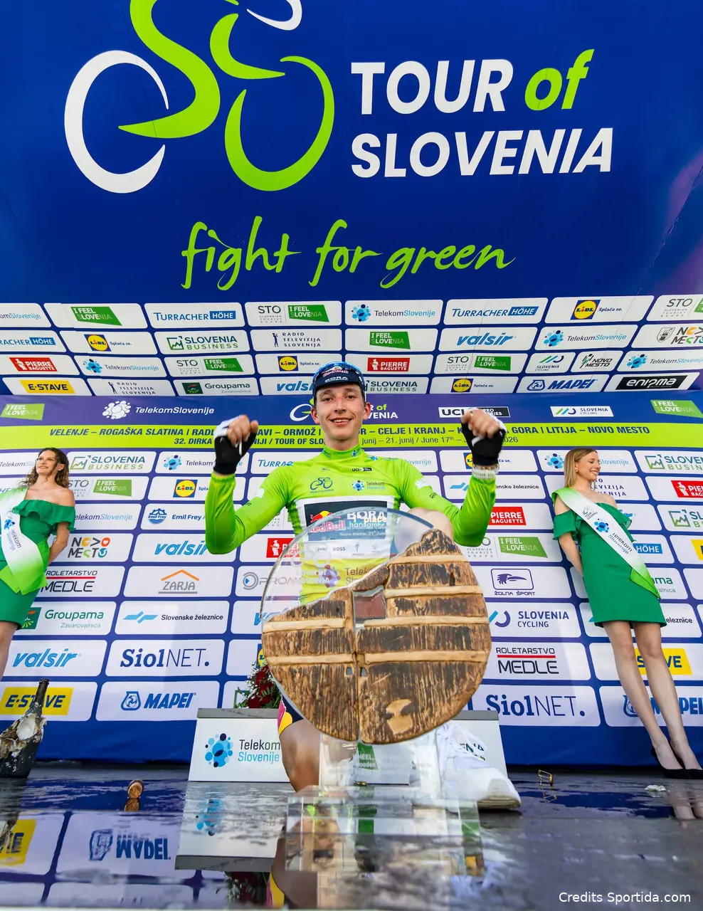 Florian Lipowitz at the 2026 Tour of Slovenia