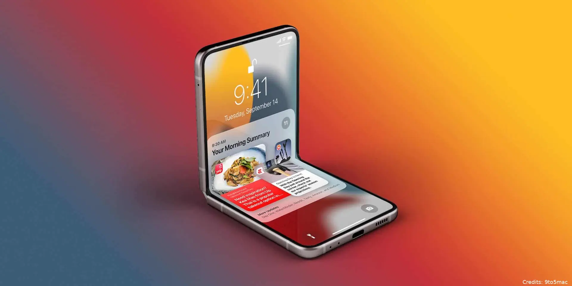 folding iphone