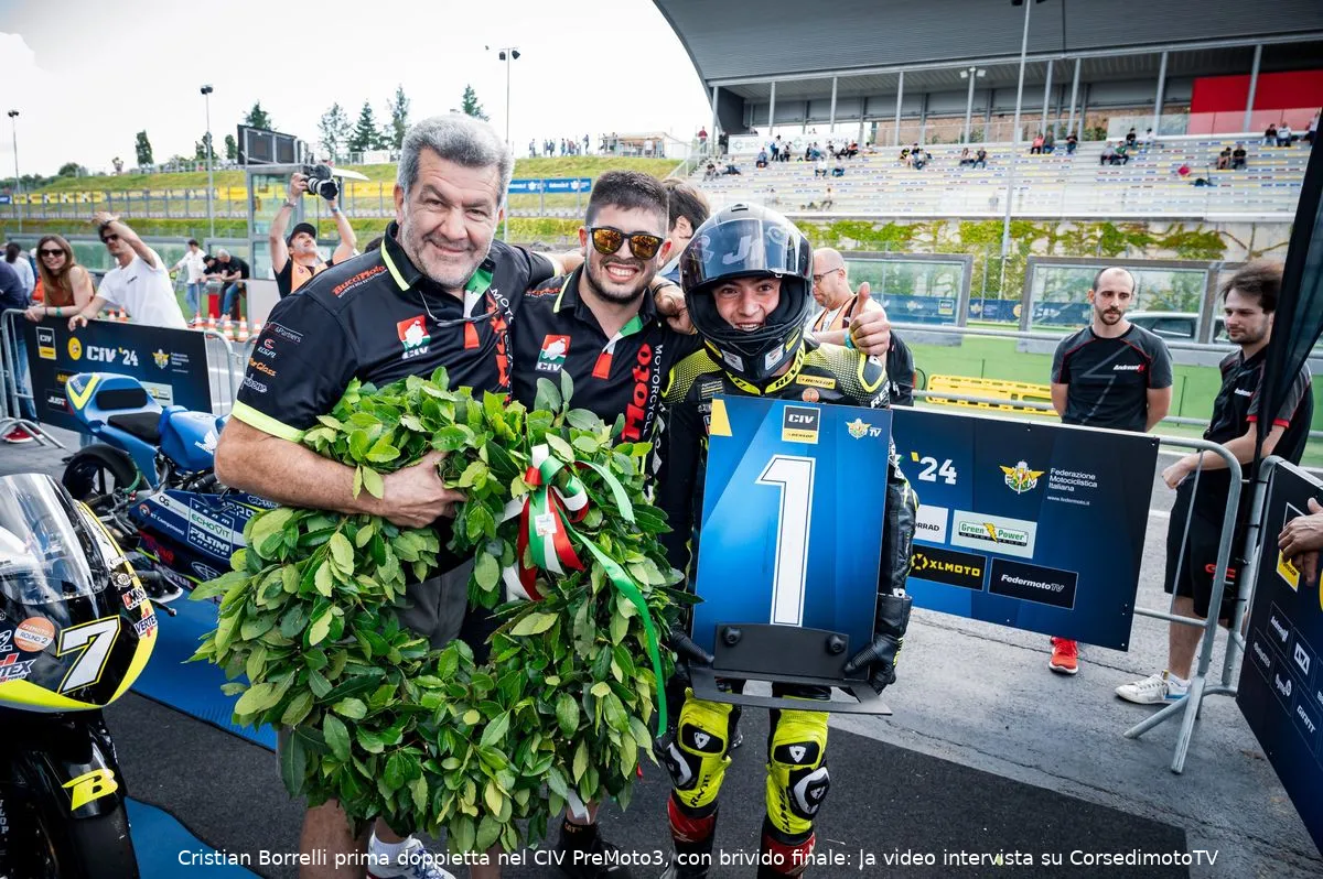 cristian borrelli risultato