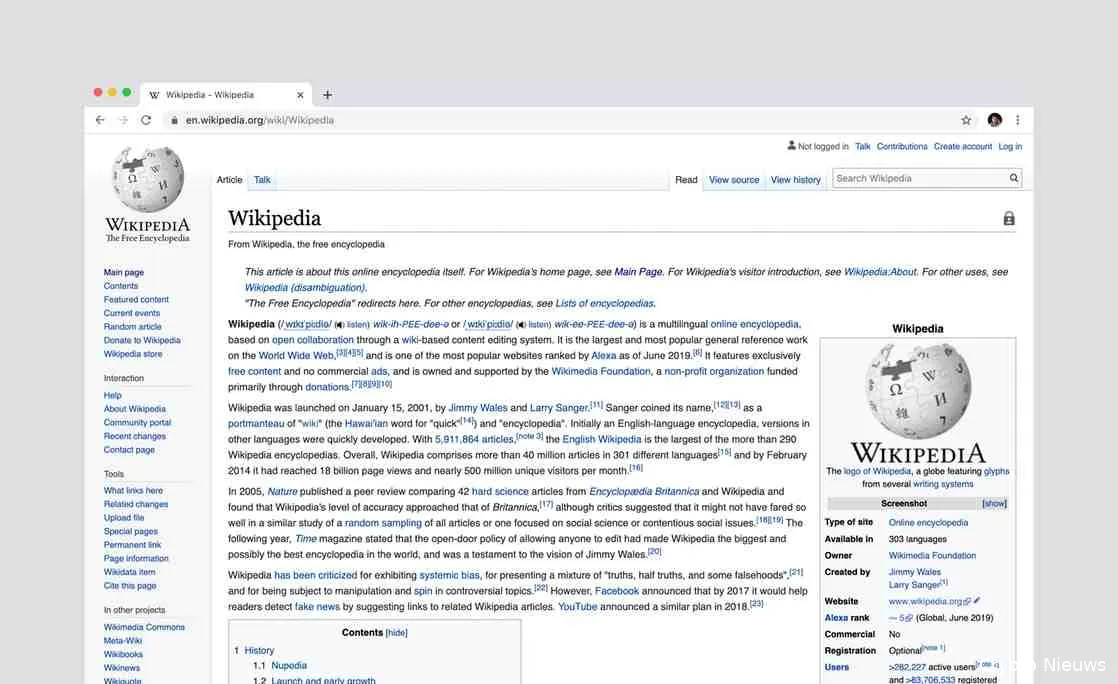 wikipedia sluit zich aan bij brave browser cryptobenelux