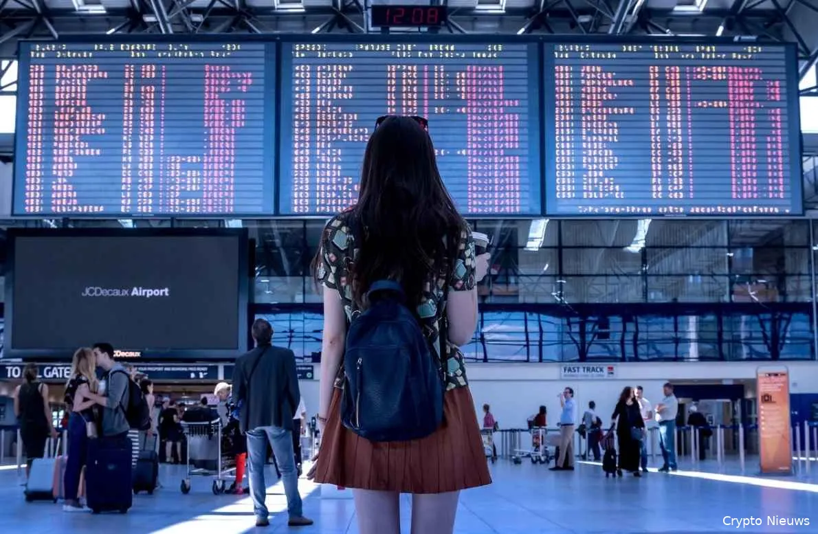 vliegtickets via blockchain