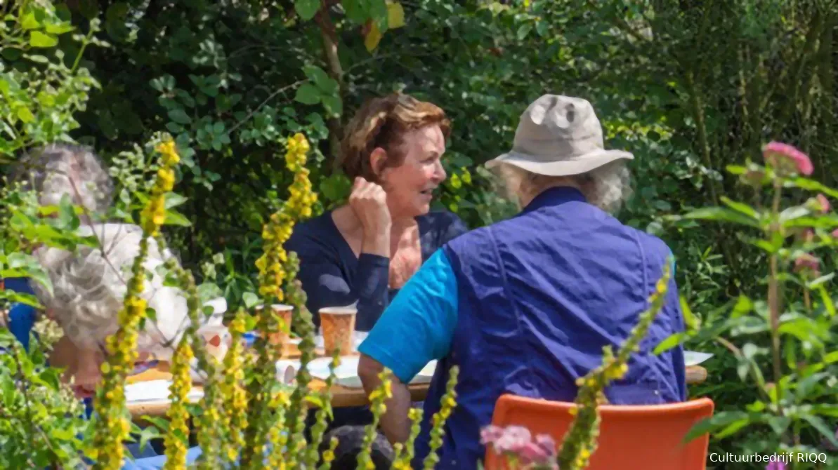 kijken en creeren in de natuur cultuurbedrijf riqq