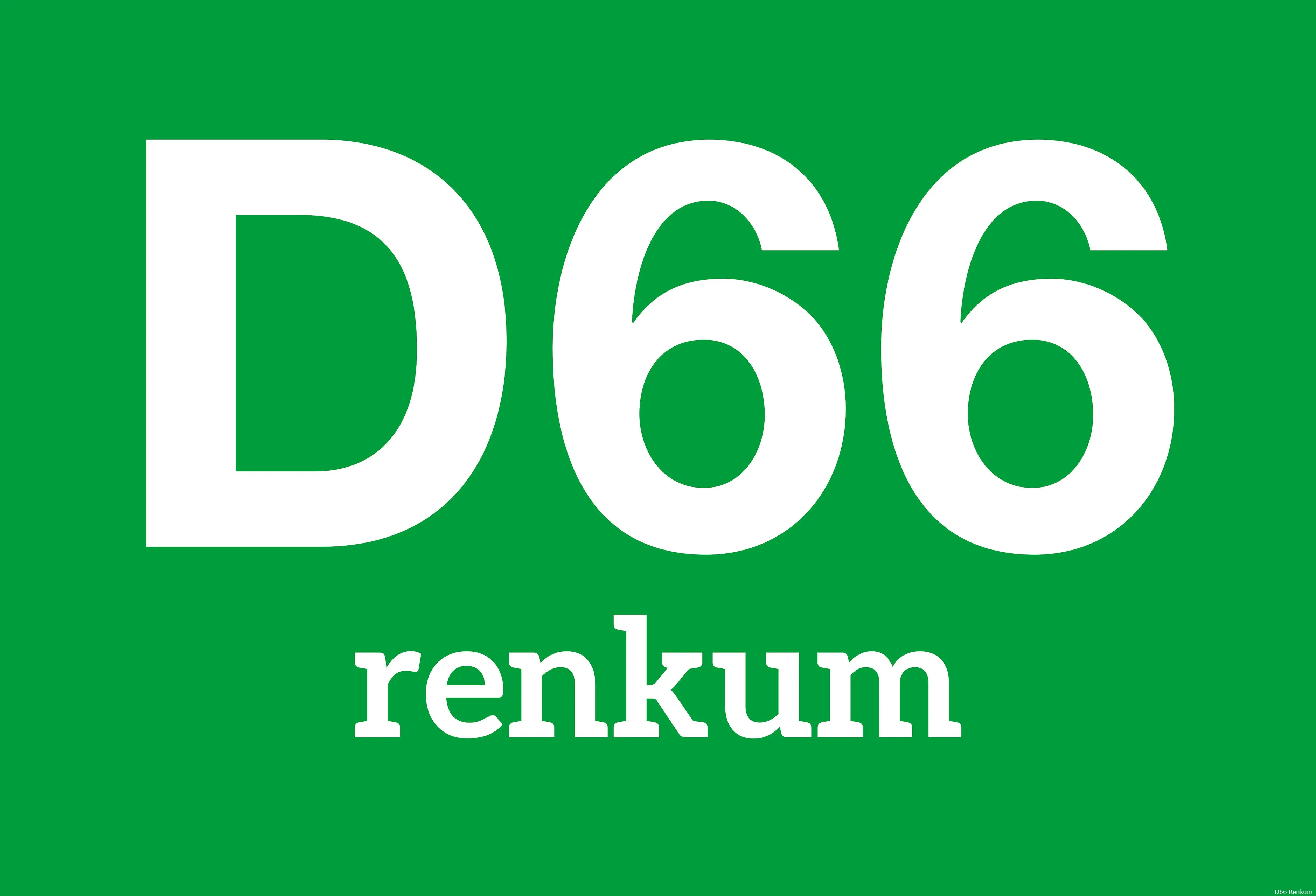 d66 logo rechthoek renkum 2