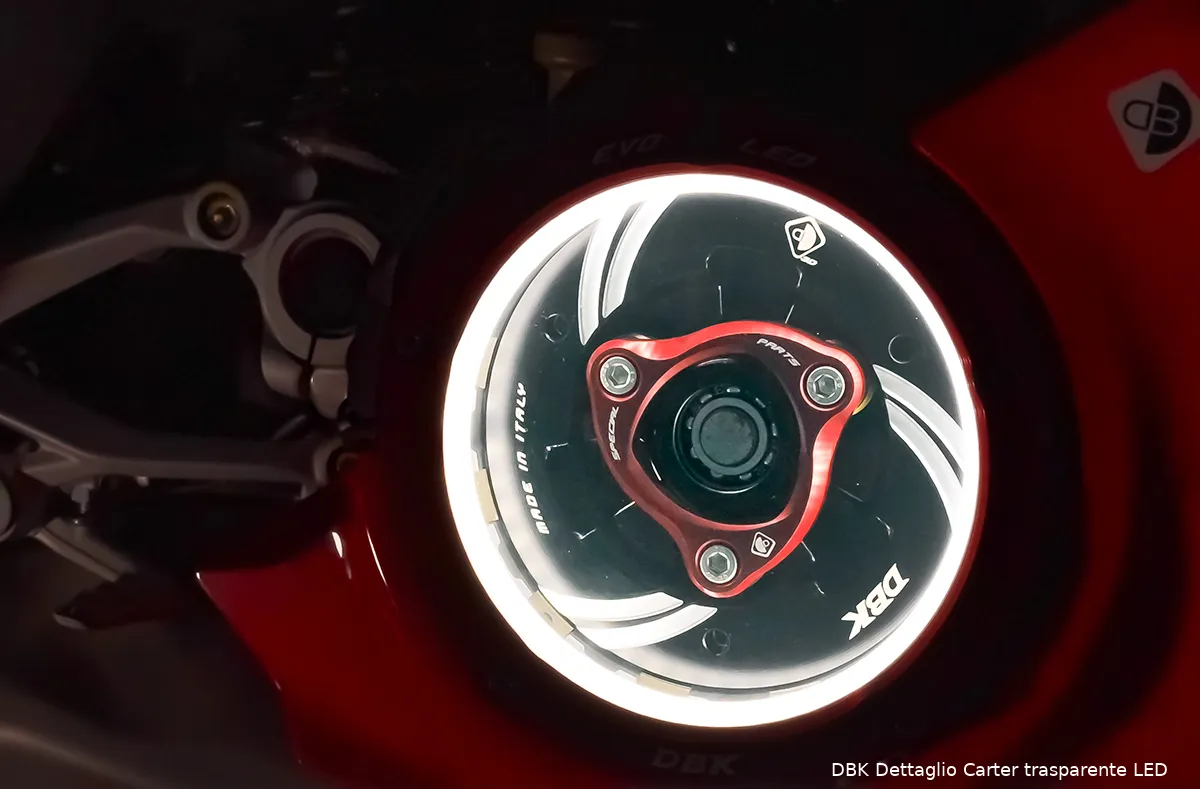 dbk dettaglio carter trasparente led
