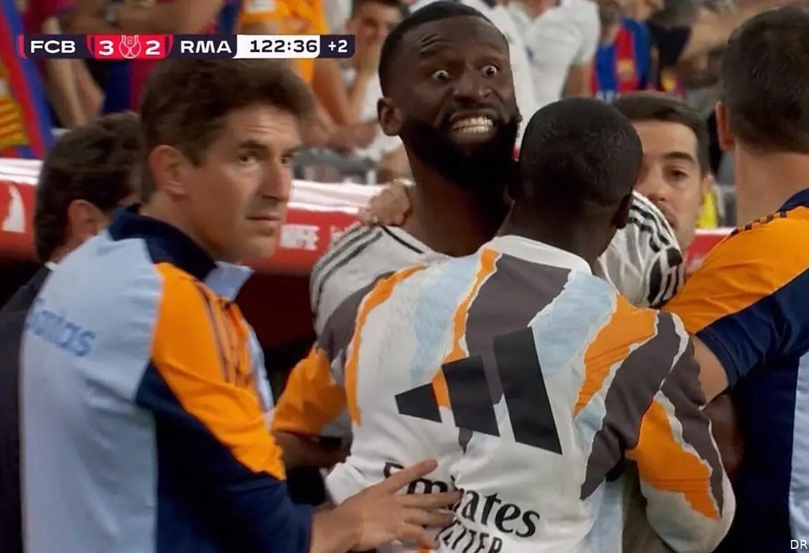 madrid rudiger suspendu douze match apres son coup de folie gpf9evrxaaai jw 391895
