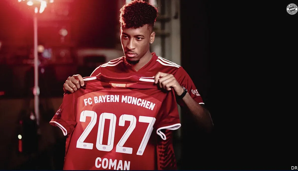 kingsley coman prolonge jusqu en 2027 avec le bayern munich coman 332255