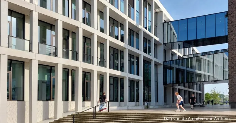 dag van de architectuur arnhemde stad als skateparadijs