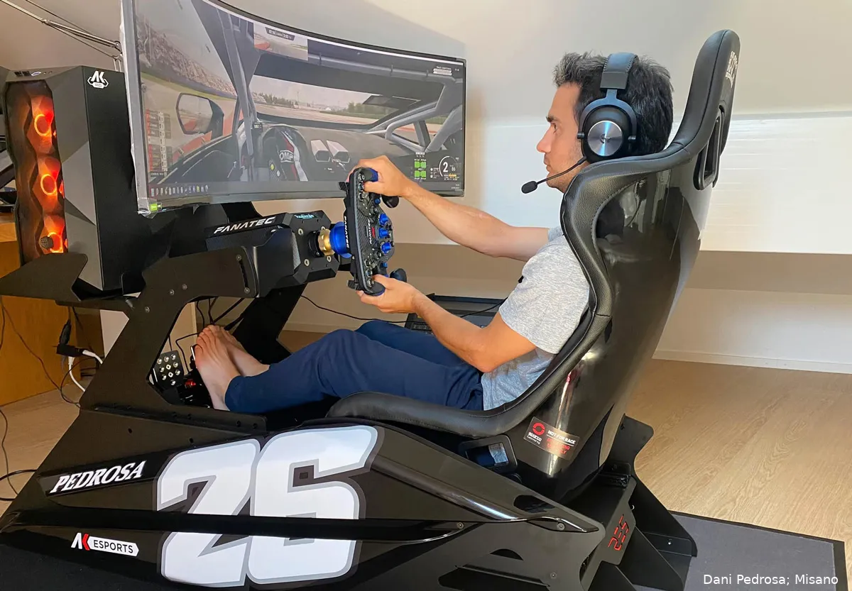 pedrosa simulatore