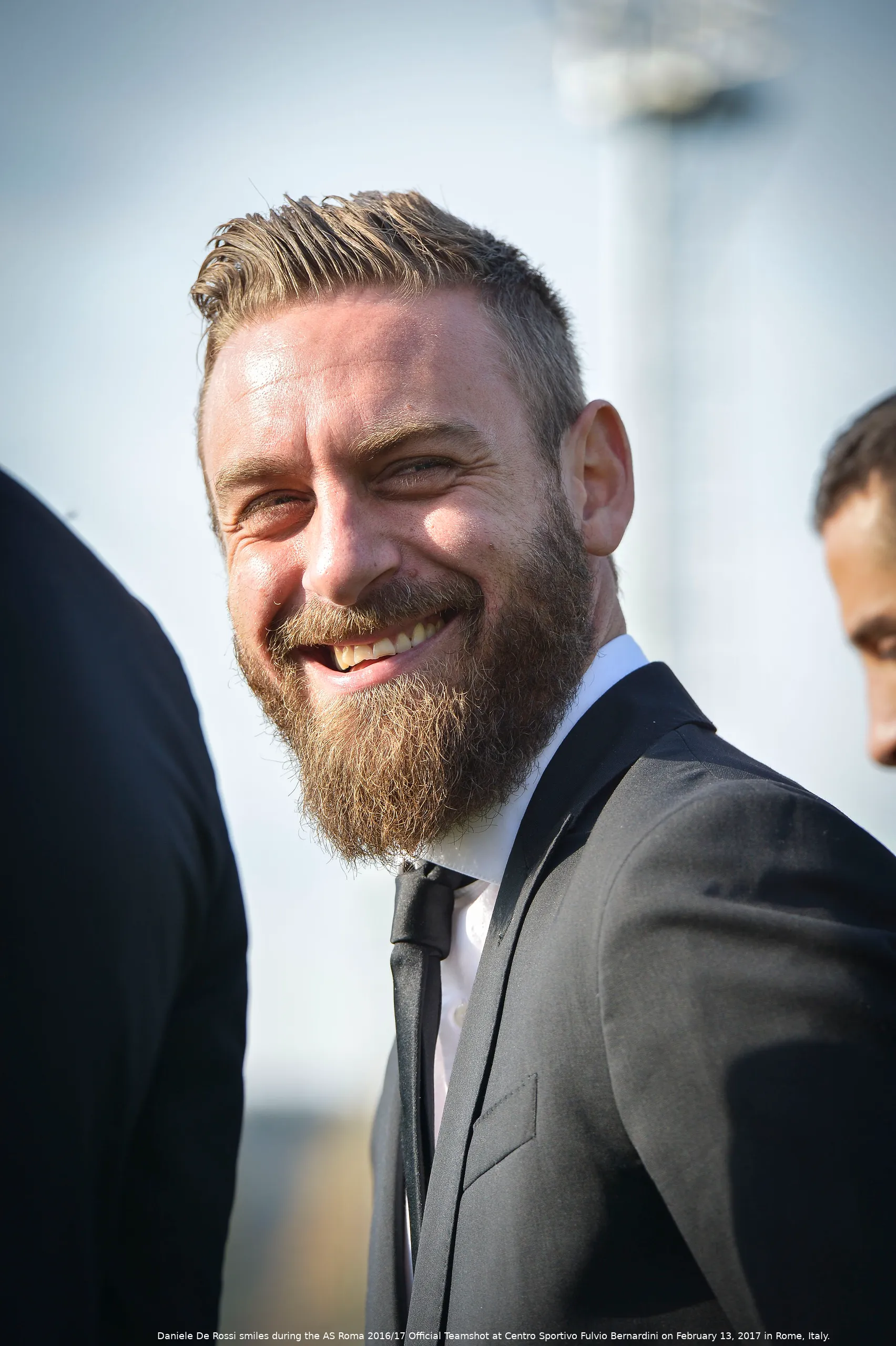 de rossi sorriso backstage foto ufficiale