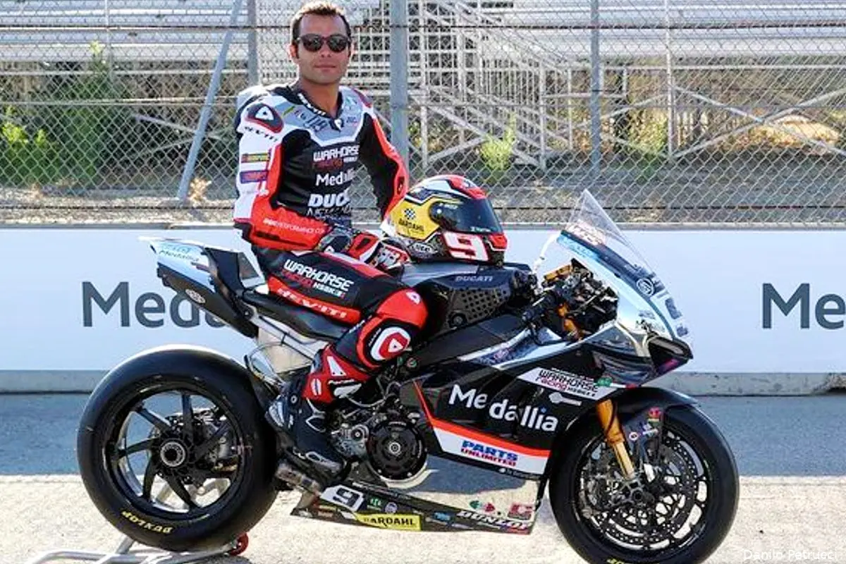 danilo petrucci medallia ducati laguna seca 2022